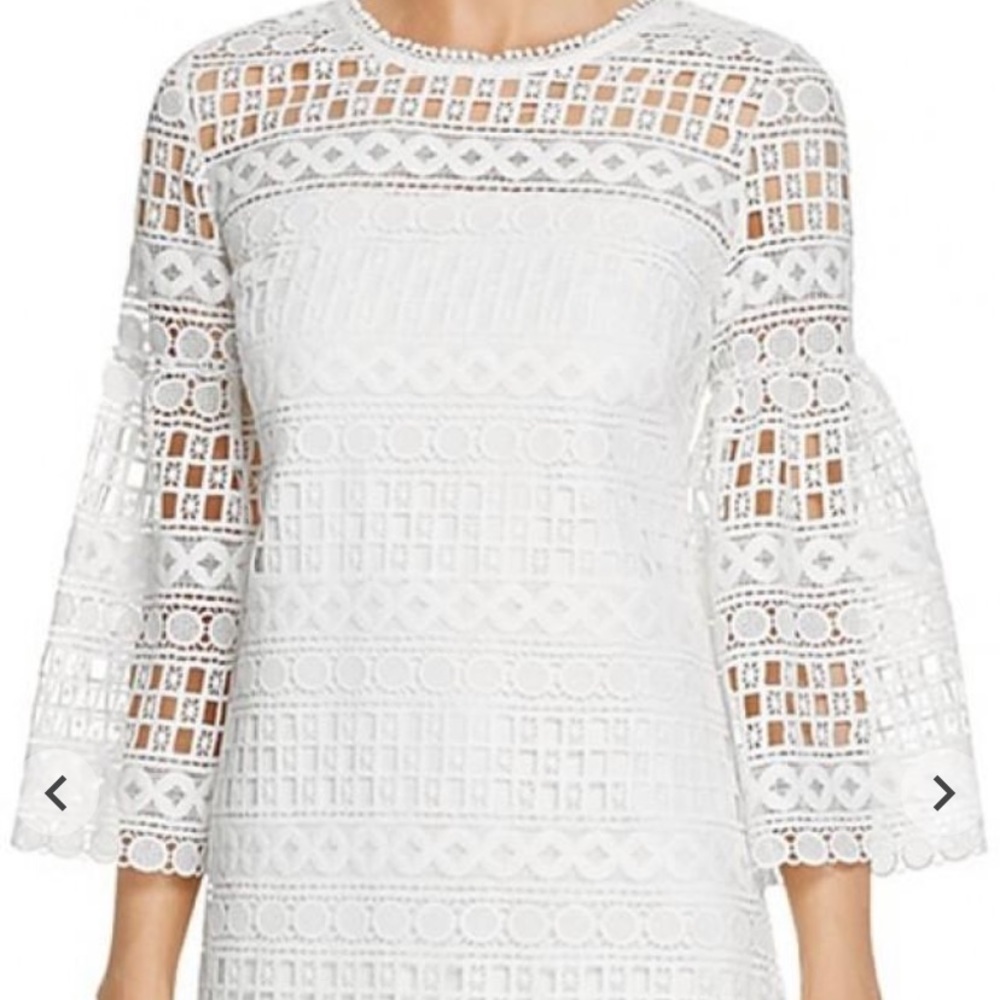 Laundry / white bell sleeve dress